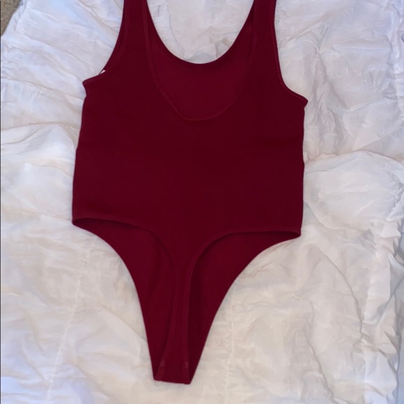 forever 21 maroon bodysuit (never worn!) - Picture 2 of 2